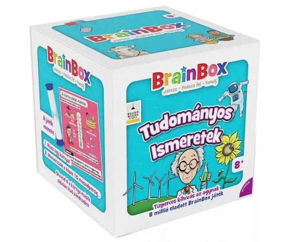 BrainBox: Joc de societate cu cunoștințe științifice
