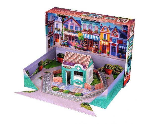Brick Trick construim din cărămizi: My City Cabinet veterinar joc de construcție cu 50 de piese - Trefl