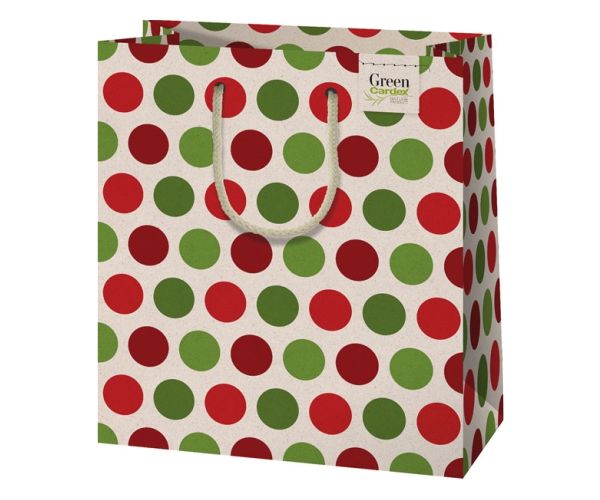 Buline pungă cadou dimensiune mijlocie calitate premium ecologică 18x23x10cm