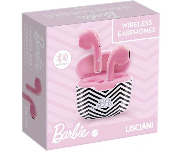 Căști roz wireless Bluetooth Barbie - Lisciani