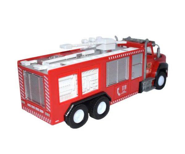 RC camion de pompieri cu telecomandă efecte de lumini