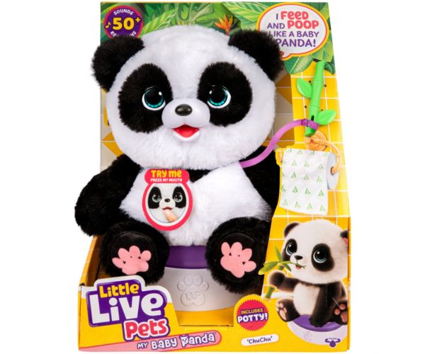 Little Live Pets: Chuchu, panda interactiv