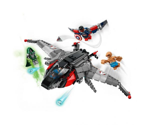 LEGO® Marvel: Răzbunătorii: Trezirea lui Doctor Doom Quinjet (76347)