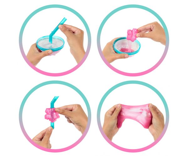 Barbie Reveal shaker parfumat serie cu păpușă cu păr turcoaz și figură de meduză - Mattel