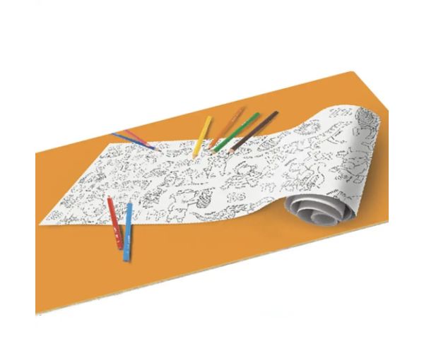 ABC cilindru cu 8 bucăți creioane - Carioca