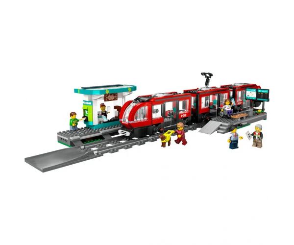 LEGO® City: Tramvai și stație din centrul orașului (60423)