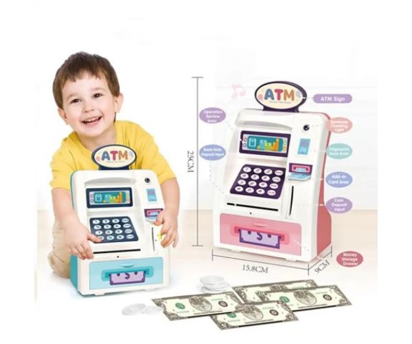 Baby ATM electronic cu sunete și lumini