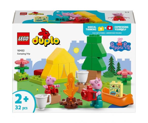 LEGO® DUPLO®: Peppa porcul Excursie de camping (10452)