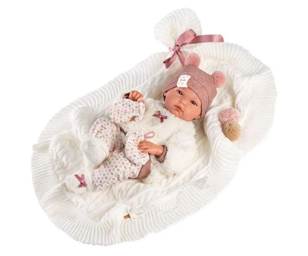 Llorens: Bimba nou născut păpușă de 35cm cu pătură