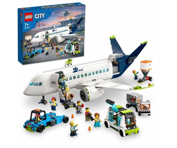 LEGO® City: Avion de transport de pasageri (60367)