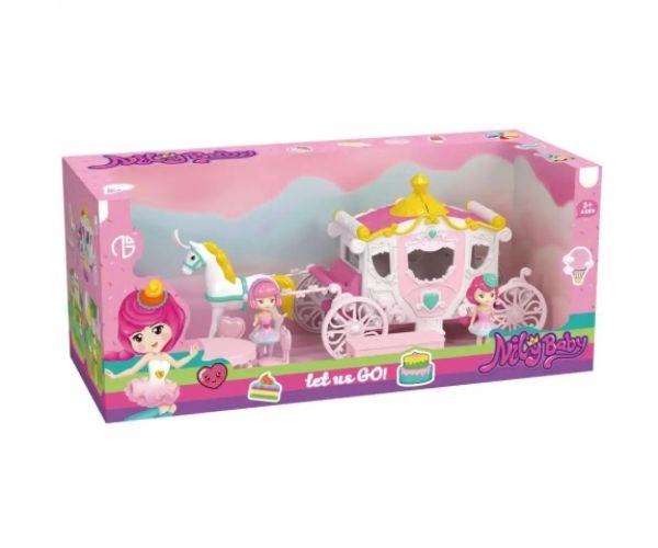 Nily Baby trăsura magică set de joc cu figurine și accesorii