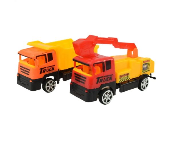 Heavy Duty: Set de jucării de construcție cu mașini și accesorii