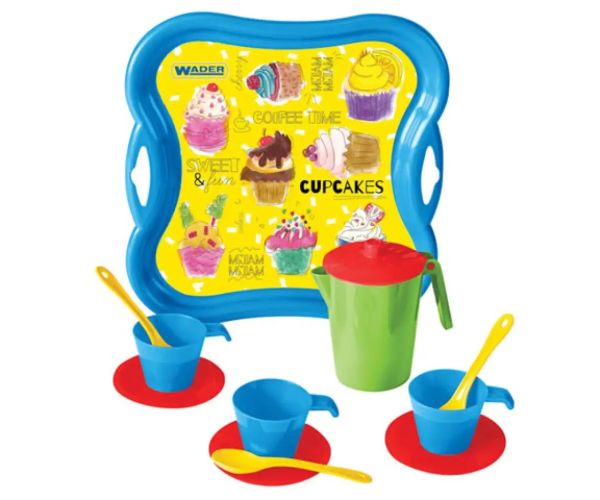 Coffee Time set cu tavă - Wader