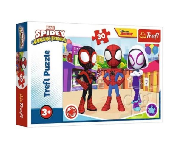 Marvels Spidey and His Amazing Friends 30 bucăți puzzle - Trefl