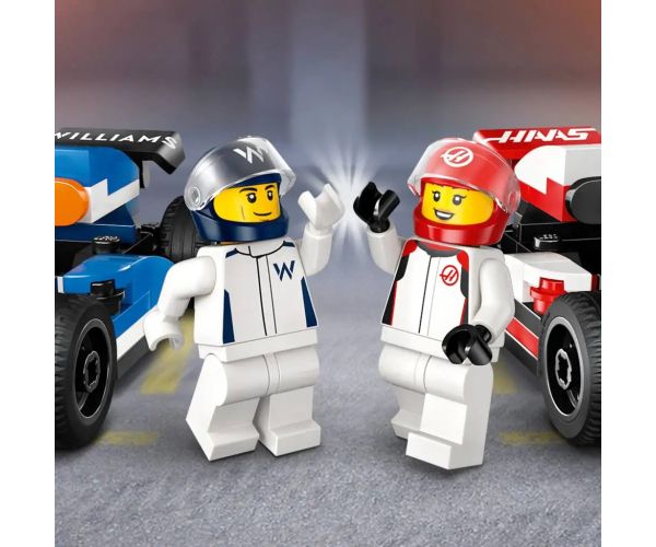 LEGO® City: Mașini de curse Williams Racing și Haas F1® (60464)