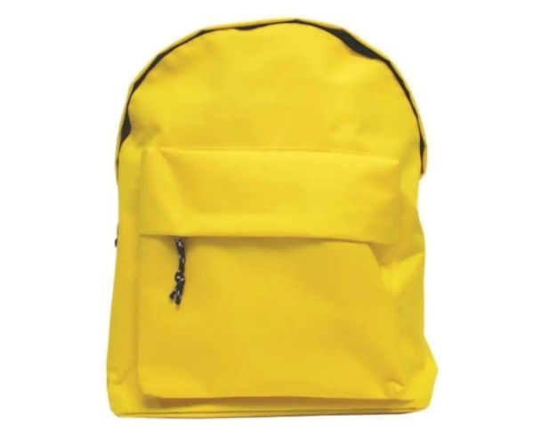 Omega rucsac ghiozdan galben lămâie 43x32x16cm