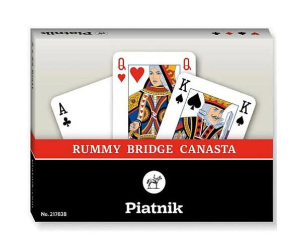 Standard Cărți Remi, pachet dublu 2x55 - Piatnik