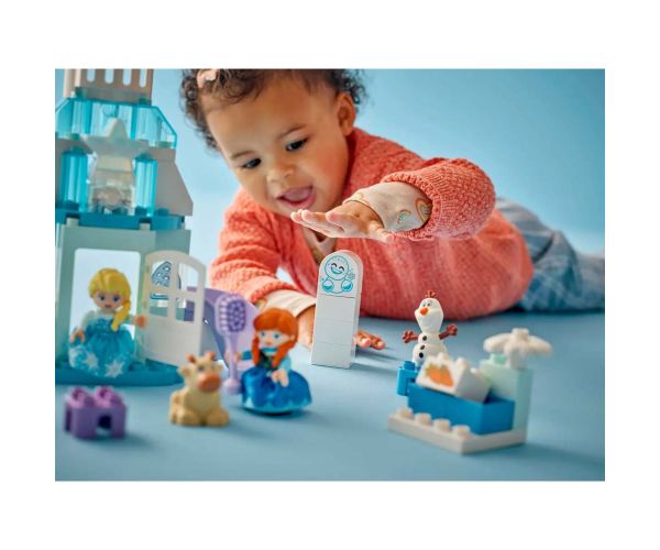 LEGO® DUPLO®: Petrecerea castelului de gheață a Annei și Elzei (10455)