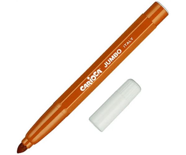 Carioca: Jumbo marker culoarea maro care se poate spăla 1 bc