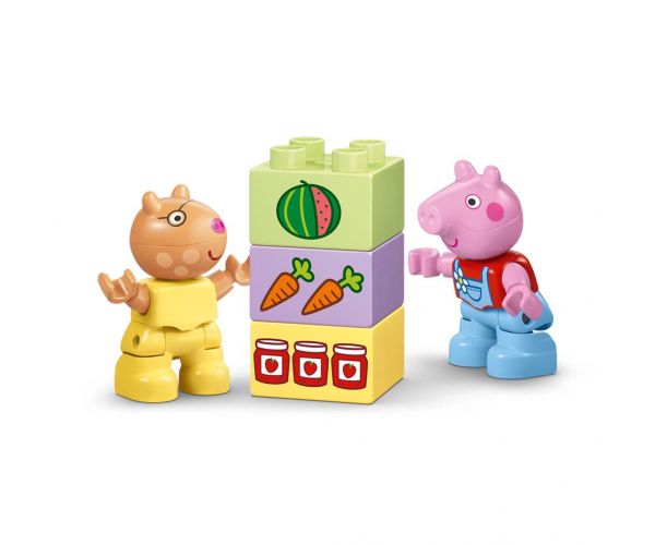 LEGO® DUPLO®: Tractor și piață (10468)