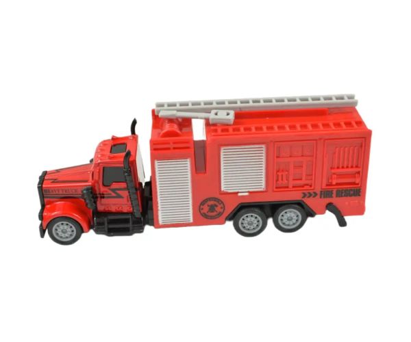 Fire Squad: Camion de pompieri cu design în două versiuni 1 bucată