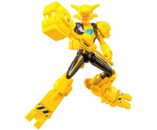 Quantum Heroes: Figurina de acțiune Dinoster Delby cu armură galbenă de 20 cm