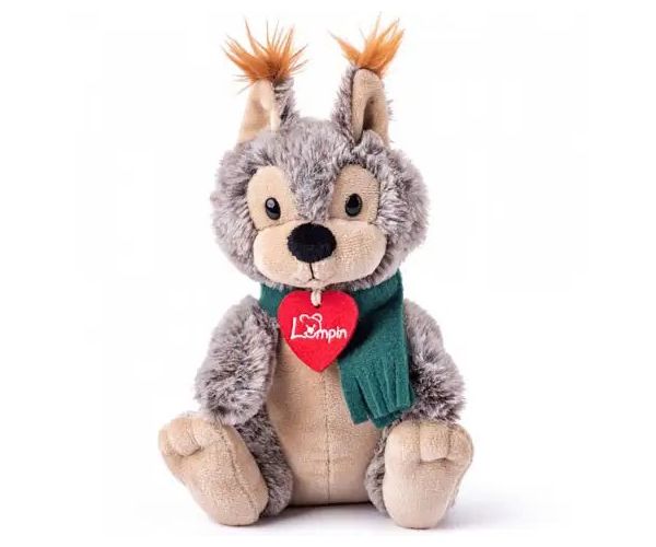 Hubert veveriță pluș figurină 24 cm - Lumpin