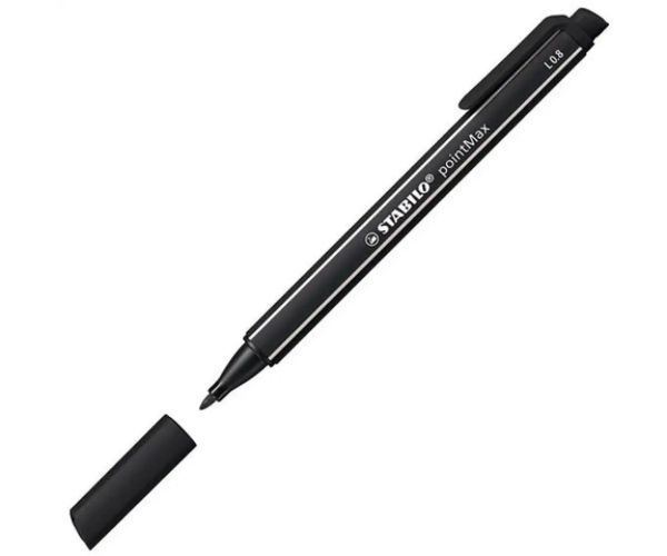 Stabilo: pointMax culoarea neagră 0,8mm