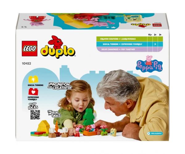 LEGO® DUPLO®: Peppa porcul Excursie de camping (10452)