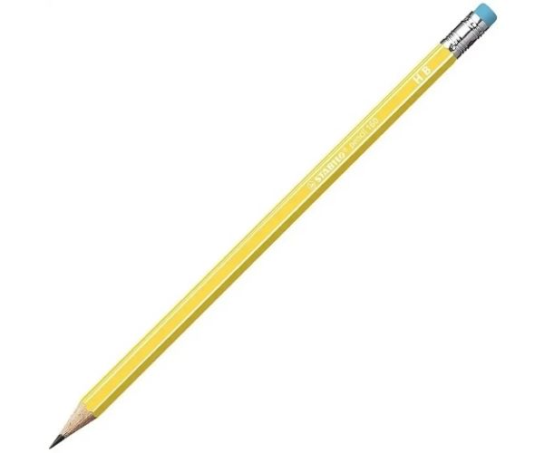Stabilo: Galben 160 RT creion grafit cu radieră HB