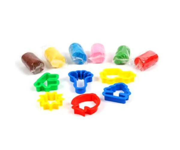 Play-Dough: Heroes rachetă set plastilină 8x15g