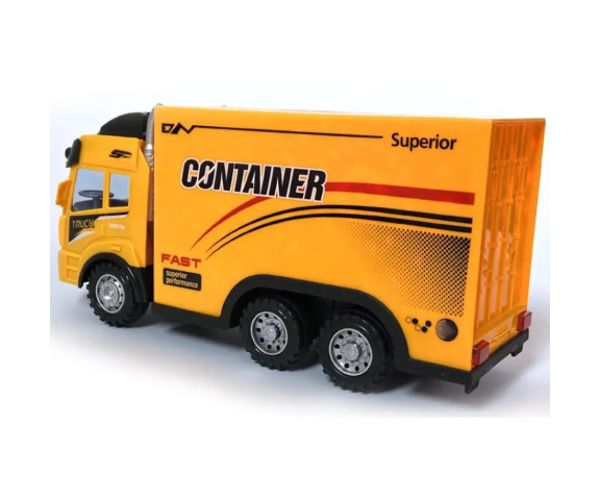 RC Camion de transport container cu efecte de lumină 27MHz 1/14