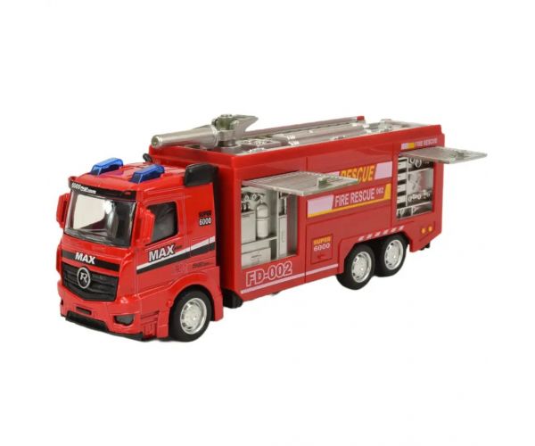 Fire Rescue: mașină de pompieri cu lumină și sunet în diverse versiuni 19cm 1bucată​