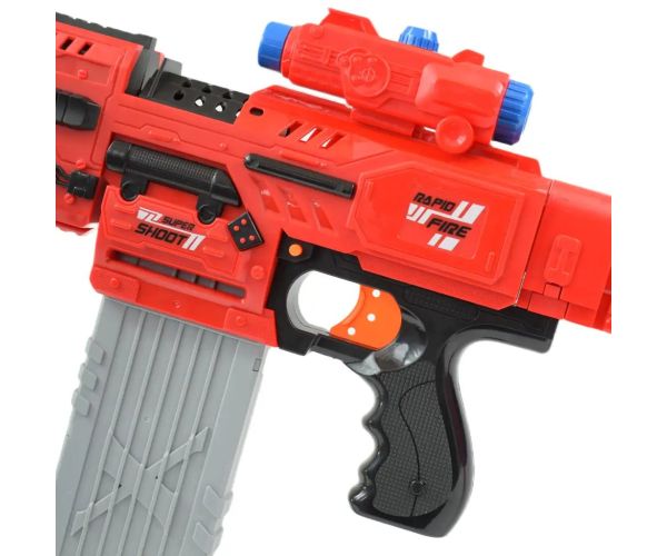 Sniping: Pistol electric transformabil gigant cu gloanțe de burete cu cartușe și țintă de 79 cm