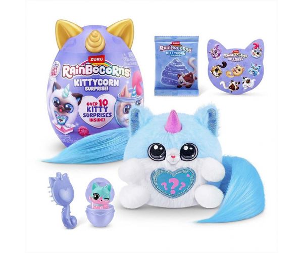 Rainbocorns: Pocket Kittycorn surpriză pisicuță plușată în mai multe variante 1buc