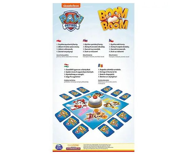 Paw Patrol Boom Boom joc de societate - Trefl