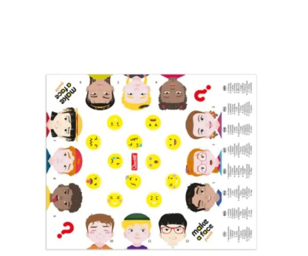 Quercetti: Fă o față (Make a Face) puzzle