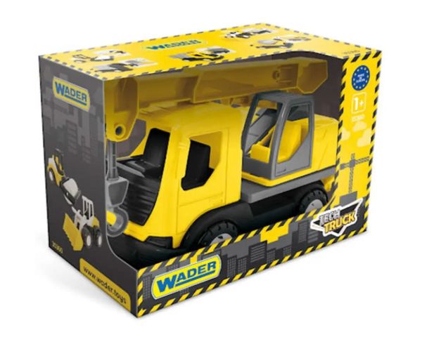 Tech Truck Macara vehicul de construcție în cutie 26cm - Wader