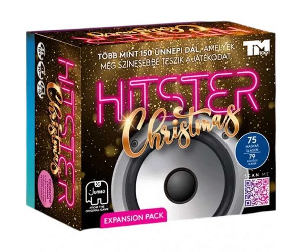 Hitster Christmas joc de societate extensie cu melodii de Crăciun