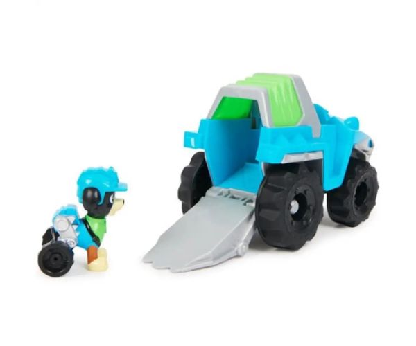 Paw Patrol: Vehicule de bază Rex figurină de câine - Spin Master