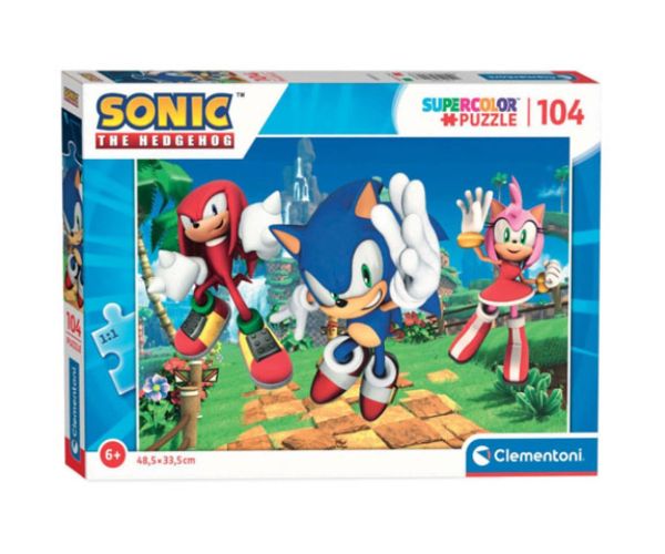 Sonic 104db Super Color Puzzle - Clementoni