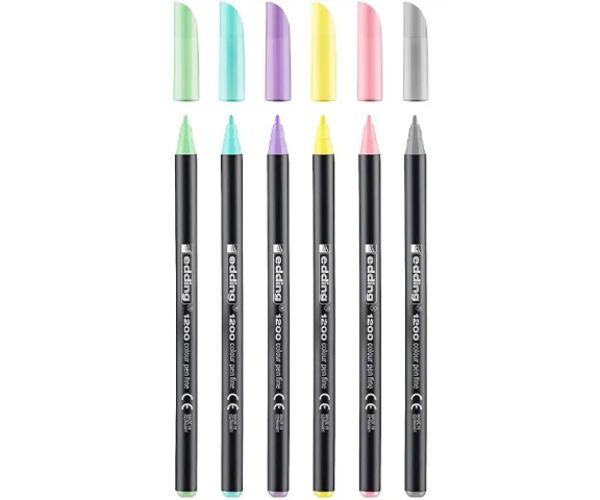ICO: Edding 1200 set Pastel de 6 bucăți