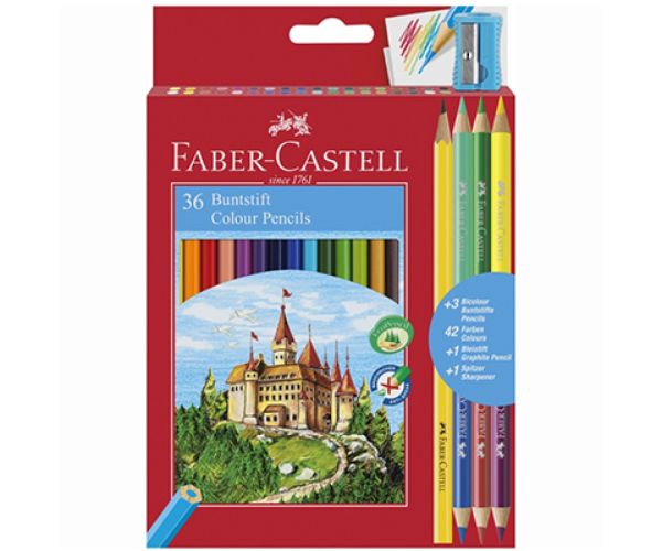 Faber-Castell: Set creioane colorate 40 bucăţi
