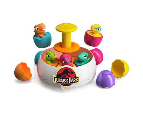 Toomies: Jurassic World Spin & Hatch Dino Eggs set de joacă