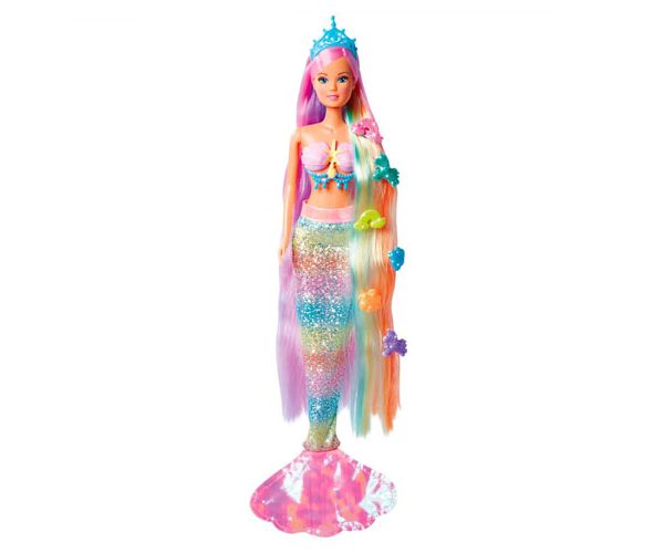 Steffi Love: sirenă păpușă curcubeu - Simba Toys