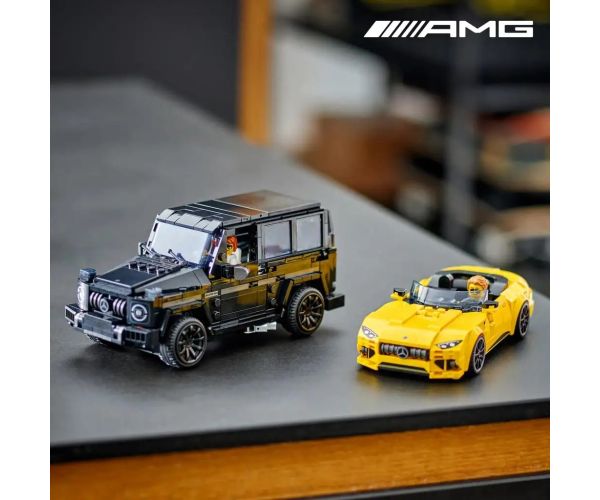 LEGO® Speed Champions: Mercedes-AMG G 63 și Mercedes-AMG SL 63 (76924)