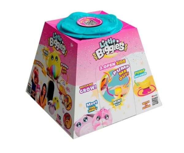 Little Biggies: Pui de pluș mini gonflabil