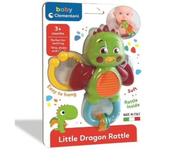 Dragon mic colorat baby zornăitoare - Clementoni baby