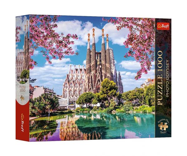 Sagrada Familia Barcelona puzzle premium de 1000 de piese - Trefl