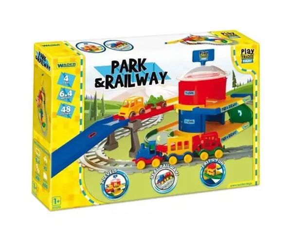 Play Track parcare și pistă feroviară
